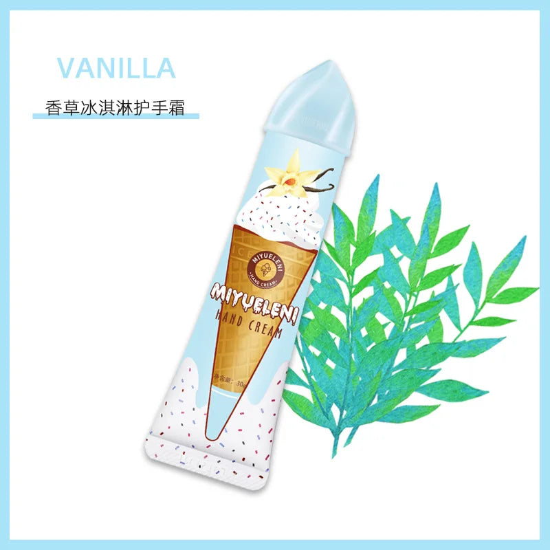 30g Moisturizing Plant Extract Fragrance Hand Cream Hands Massage Skin Moisturizer Avocado Mango Anti Crack Frost Hand Lotion