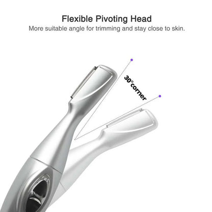 Beginner Wireless Electric Eyebrow Trimmer Artifact Hair Removal Beauty Trimmer Men's And Women's Automatic Eyebrow Trimmer