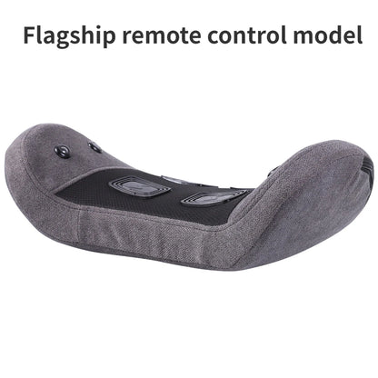 New Airbag Electric Waist Massager Lumbar Vibration Cushion Relief Pain Heating Relax Traction Therapy Back Body Massage