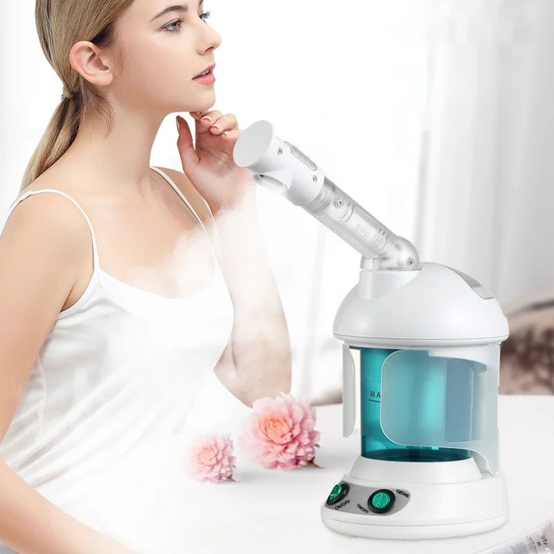 KD2328 Herbal Vaporizer Facial Steamer Ozone Face Skin Care Spa Steam Relax Moisturizer Beauty Health Humidifier Steaming