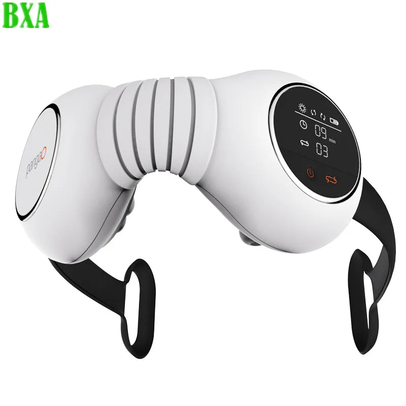 PG-B32 Smart Neck Shoulder Pulse Massager Kneading TENS Wireless Heat Cervical Vertebra Relax Muscle Relaxation Massage Machine