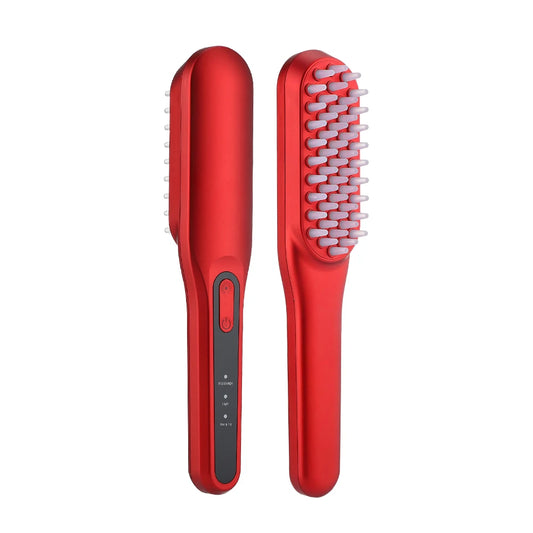 New  Hair Growth Electric Massage Comb Red Blue Light Therapy Negative Ion Head Massager Deep Scalp Massager