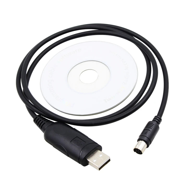 USB Programming Cable with CD Driver For Yaesu FT-7800R 7900R 8800 8900R 3000 7100 8100 8900R FT7800 FT7900 FT8800 FT8900 Radio