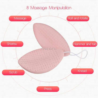 Smart Beast Massager 3D Wireless Breast Enlargement Device Health Care Beauty Vibration Enhancer Grow Bigger Knead Press Hammer