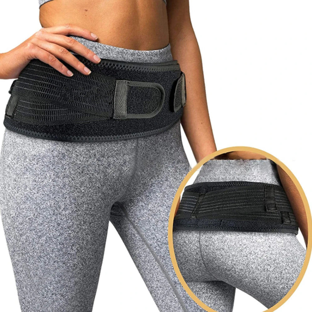 Pelvic Posture Correction with Sacroiliac Support Hip Brace Compression Waist Postpartum Recovery Analgesic Pelvic Orthotics