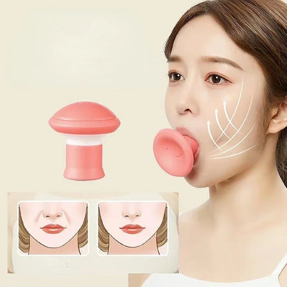 Silicone V Face Facial Lifter Slimming Face Lifter Double Thin Wrinkle Removal Blow Breath Exerciser Masseter Muscle Line Tools