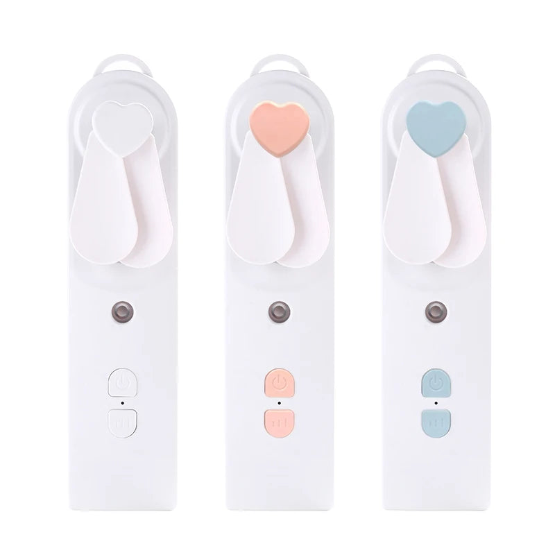 30ML Portable Face Steamer with Fan Face Sprayer USB Sprayer Nano Face Steamer Humidifier Moisturizing Feminine Skin Care Tool