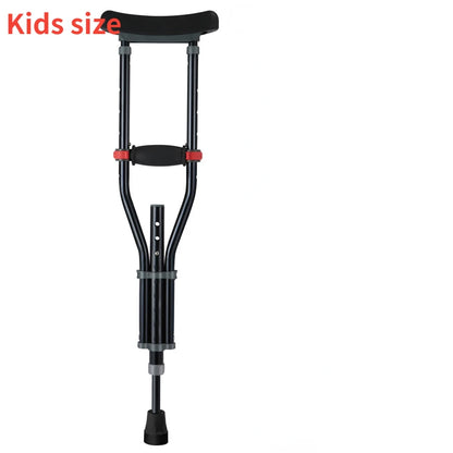 Aluminum Allo Stainless Steel Single Crutch Walking Aid  Armpit Crutches Double Crutches Walker Elderly Rehabilitation Toddler