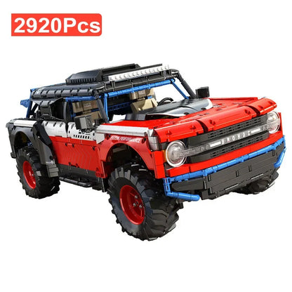 2920Pcs Technical MOC Mechanical Off Road Racing Sport Car Model Building Blocks City Speed Vehicle Bricks Toys Kids Adult Gifts