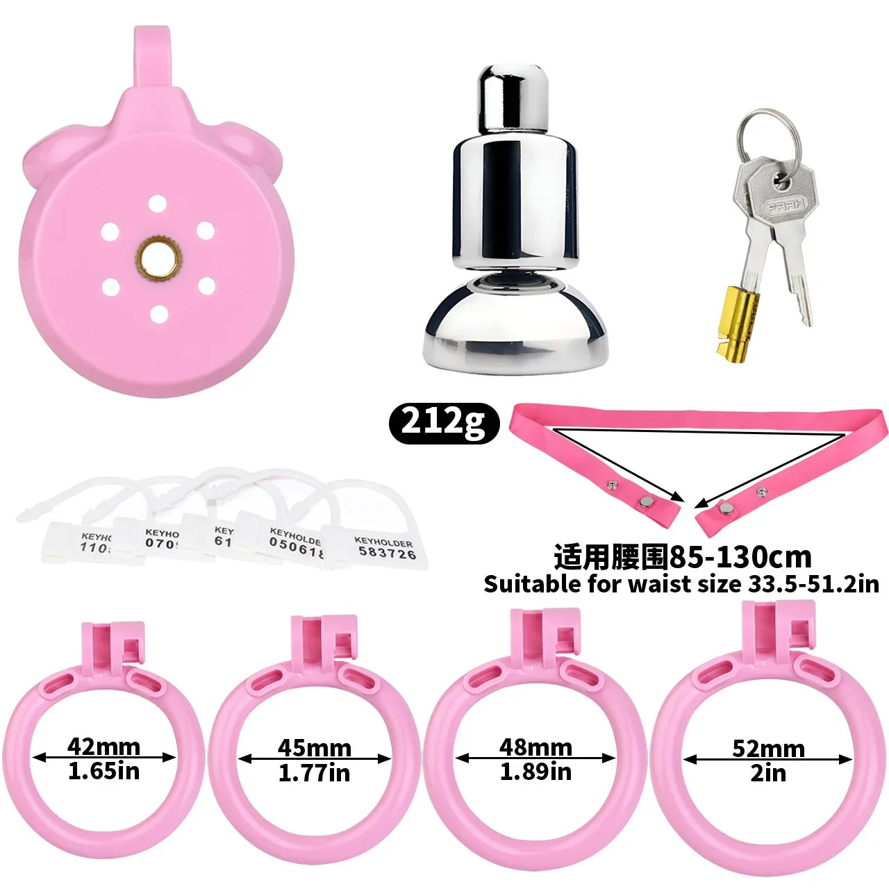 Wearable Resin Belt Inverted Chastity Cage Device Metal Penis Plug Urethra Catheter Lock Cock Dick Rings BDSM Sex Adult Toys Men