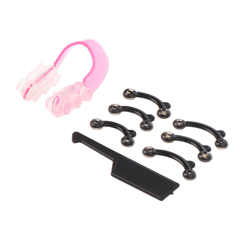 1Set Female Upper Nose Clip 3 Sizes Beauty Upper Nose Lifting Bridge Plastic Massage Tool Painless