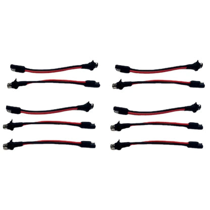 10x Mobile Radio Walkie Talkie Power Cable Wire for Motorola GM3688 GM3188 GM300 GM338 CM140 CM400 MCX760 PRO5100 MTM800 PRO5350