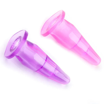 1ps Silicone Finger Anal Plug Sex Toys for Woman Man Erotic Dilator Anus Butt Plug Soft G-Spot Stimulation Thread Vagina Dilator