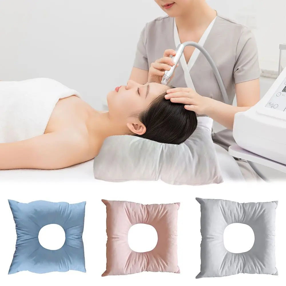 SPA Massage Bed Table Face Down Rest Cradle Cushion Pillow Pad Silicone SPA Massager U Pillow Cushion Pad Square Pillow