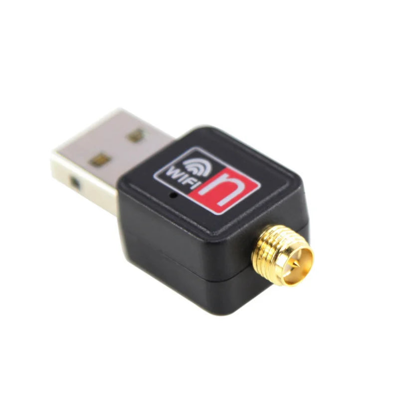 USB 150M Wireless Network Card with Antenna - 11N Mini Wireless Network Card, 5370 Chip for Better Compatibility