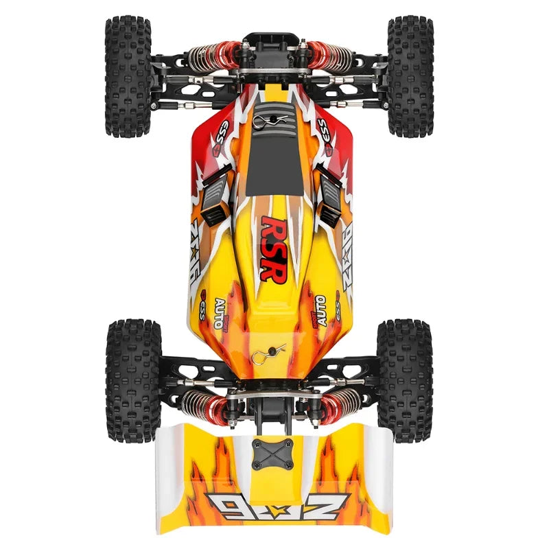 WLtoys 144010 1/14 RC Car 75KM/H High Speed Off-Road 2.4G Brushless 4WD Electric RC Drift Toys for Children Racing