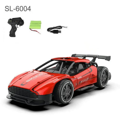 2.4G Off Road Radio Remote RC Metal Car 1/24 4WD RC Drift Racing Car Control Vehicle Electronic Remo Hobby Toys