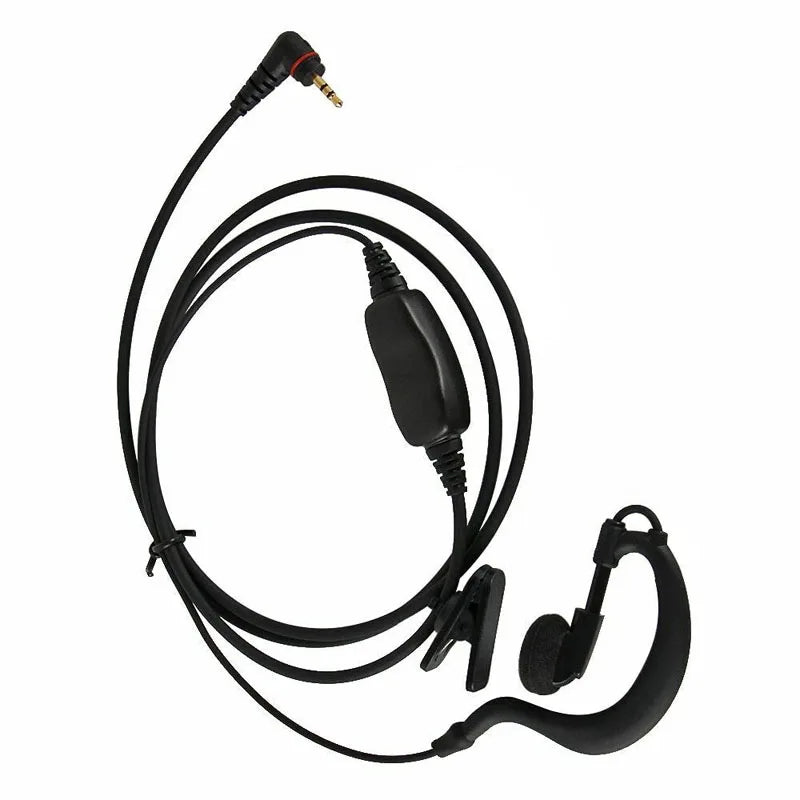 10PS HYT G-Shaped Ear hook PTT Mic Speaker Headset for Hytera TD350 TD360 TD370 PNC370 BD300 BD302 BD350 BD360 PD365 PD362 Radio