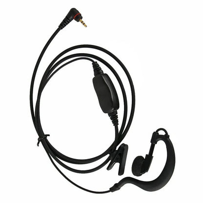 10PS HYT G-Shaped Ear hook PTT Mic Speaker Headset for Hytera TD350 TD360 TD370 PNC370 BD300 BD302 BD350 BD360 PD365 PD362 Radio