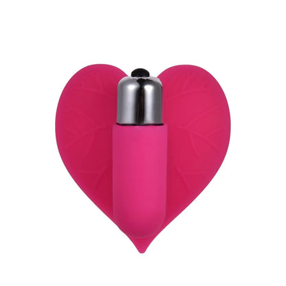 1PCS Silicone Heart Vibrator Clitoris Massager G-Spot Stimulator Outdoor Vibrator Masturbator Sex Toys for Women