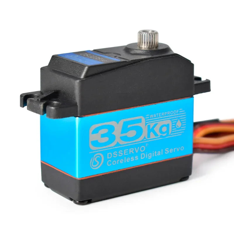 Waterproof Servo DS3235 35KG 180/270 Degree Metal Gear Digital Servo Baja Servo W/Metal Arm for 1/8 1/10 1/12 RC Cars