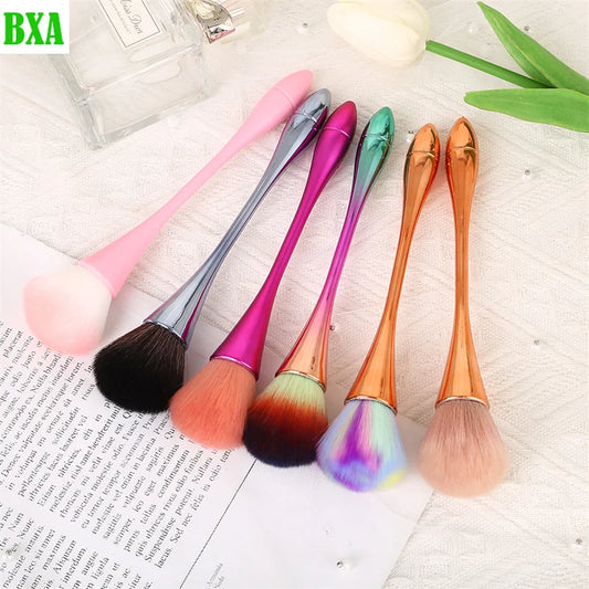 Multicolour Powder Blush Professional Loose powder Brush Make Up Brush Large Cosmetic Face Cont Cosmetic Face Cont Make Up Tools