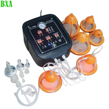 New Electric Vacuum Cups Breast Massager Enhancer Machine with Massage Nipple Enlargement Equipment