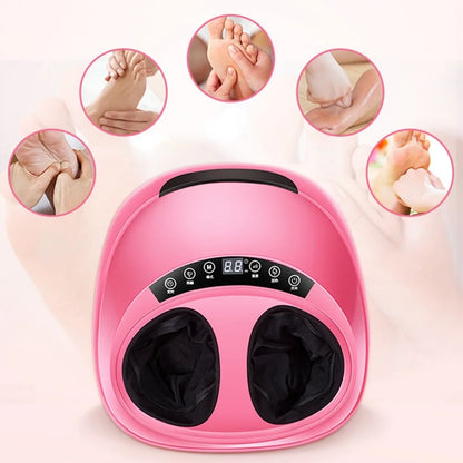 Infrared Foot Care Machine Heating Deep Relax New 220V Electric Antistress 3D Shiatsu Kneading Air Pressure Foot Massager