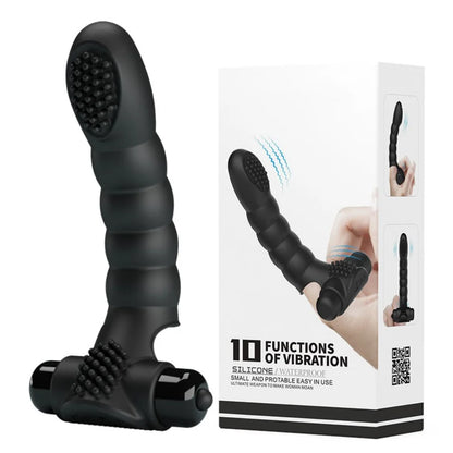 Soft Silicone USB charging 10-Frequency Vagina Clitoris G-Spot Stimulator Finger Vibrators Masturbator Sex Toys For Woman