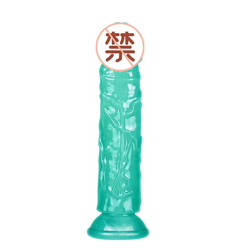 1pc Luminous Simulation Dildo Realistic Penis For Women with Suction Cup XL Thick Couple Erotic Sex Anal Adult Toys for Men Toy