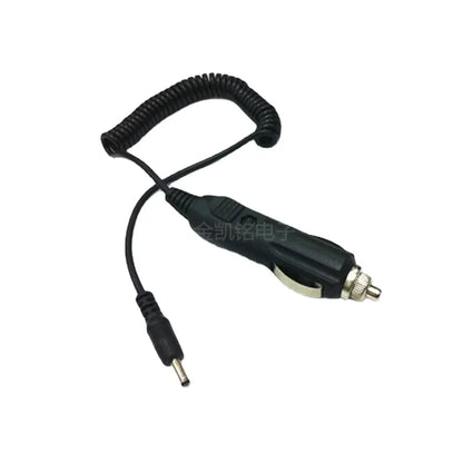 12V Car Device Power Cable, DC3.5*1.35 To Cigarette Lighter, for Dash Cam, GPS, Electronic Dog, Spring Design