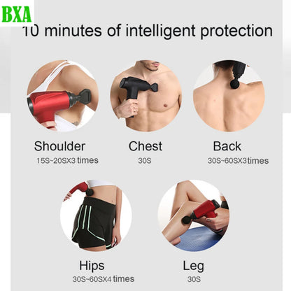 Deep Tissue Electric Massager Percussion Massager for Neck Relief, Muscle Relaxation, Pain Relief, Fitness 3000mAh 6-Speed