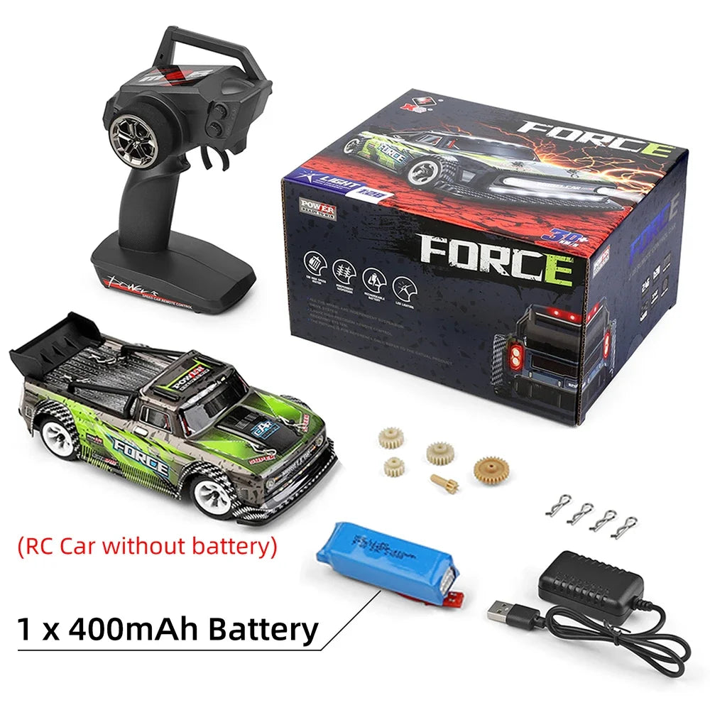 Wltoys RC 284131 1/28 2.4G 4WD Short Course Drift RC Car Vehicle Models with Light 30km High-speed Kids Children Toys Pk K989