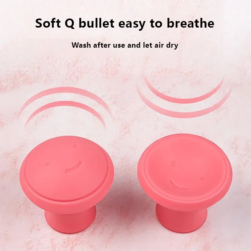 Silicone V Face Facial Lifter Slimming Face Lifter Double Thin Wrinkle Removal Blow Breath Exerciser Masseter Muscle Line Tools