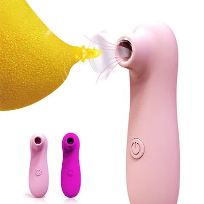 10 Frequency Female Powerful Sucking Device Vaginal Licking Device Breast Vibration Massager Masturbation Teaser Stick