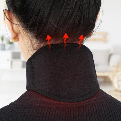 Magnetic Self-heating Neck Braces Tourmaline Infrared Treatment Muscle Relax Neck Protection Neck Support Strap Neck Relaxation