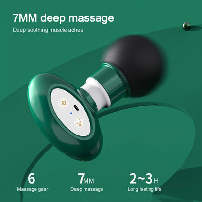 1pc Mini Electric Massager Gun Muscle Relaxation Shaping Slimming Fitness Body Exercising Massage Relieves Muscle Soreness