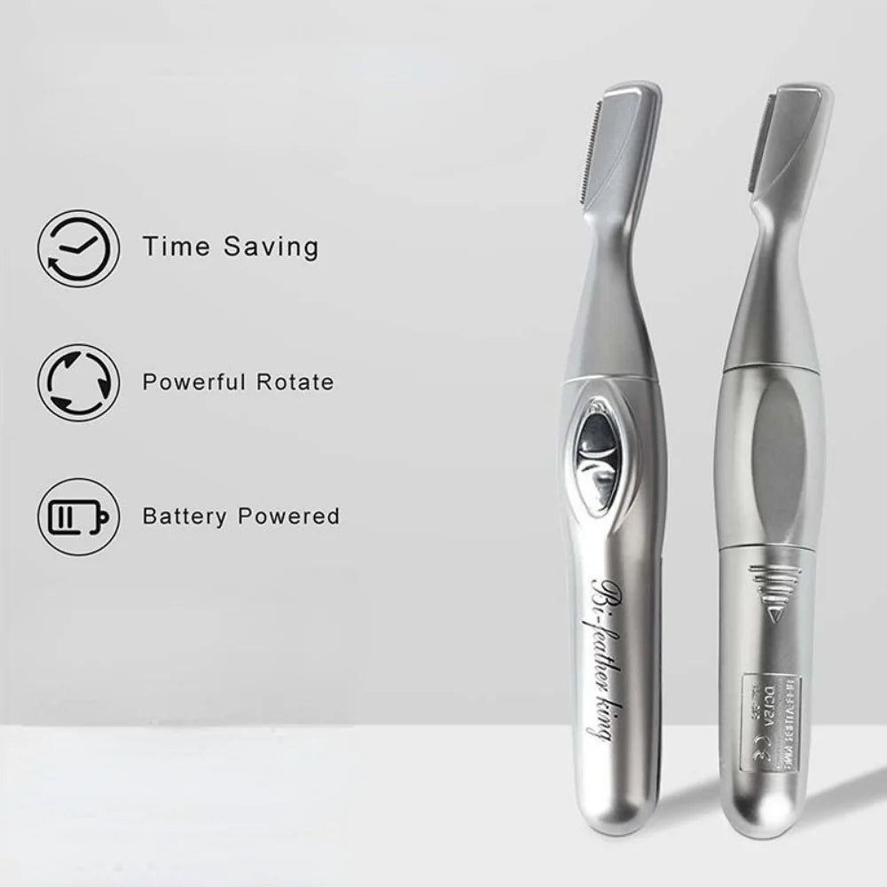 Beginner Wireless Electric Eyebrow Trimmer Artifact Hair Removal Beauty Trimmer Men's And Women's Automatic Eyebrow Trimmer