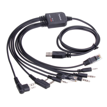 8 in 1 USB Programming Cable For Baofeng UV-5R Motorola Kenwood PUXING Yaesu Icom Wouxun Hyt TYT QYT multiple Radios Car Radio