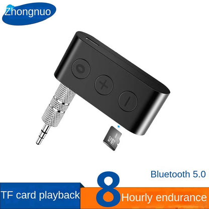 T-R22 Bluetooth Transmitter Receiver 2-in-1, RCA/AUX Interface, USB Playback, Wireless Audio Adapter