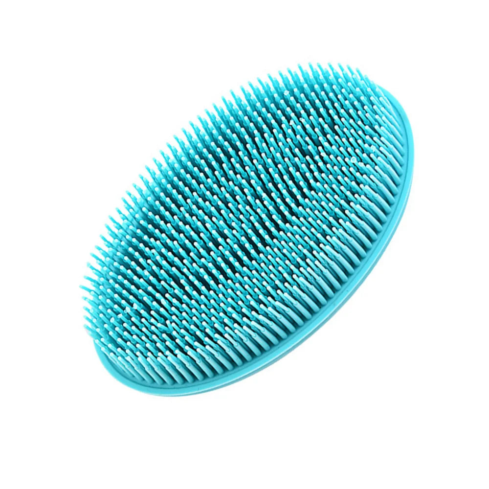 1PCS Soft Silicone Body Brush Bath Shower exfoliating skin Suitable for baby bath shampoo Facial Massage Brush Supplies Dropship