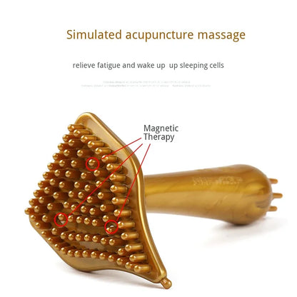 Gua Sha Tools Triangular Massage Meridian Brush Scraping Board Resin Scraping Neck Back Leg Massage Relaxation Beauty Spa