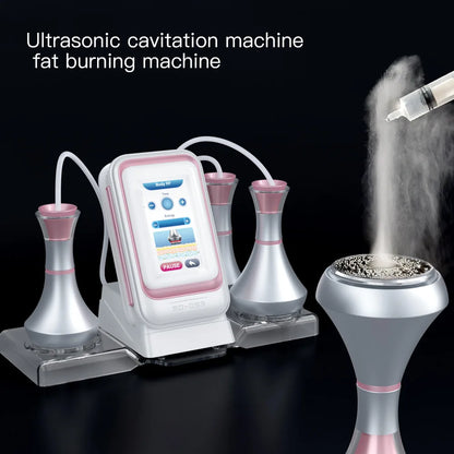 New 5D Sculpture Instrument 3 in 1 80K Ultrasonic Slimming Machine Rejuvenation Multi-polar Radio Frequency Skin Tightening