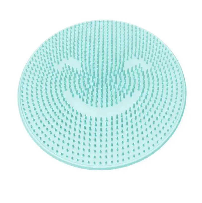 NEW Silicone Massage Pad Brush Lazy Wash Feet Clean Dead Skin Bathroom Artifact Cushion Shower Feet 31cm Round