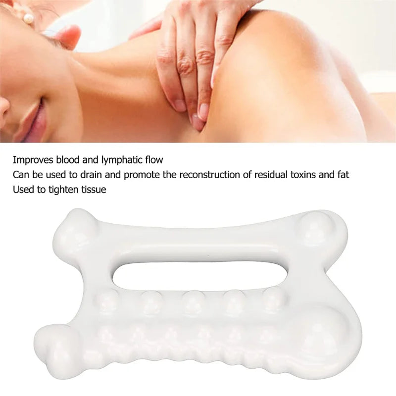 BXA Ceramic Gua Sha Scraper Board Face Massager Gua Sha Tools For Face Lift Slimmer Skin Tightening Facial SPA Massage Tool