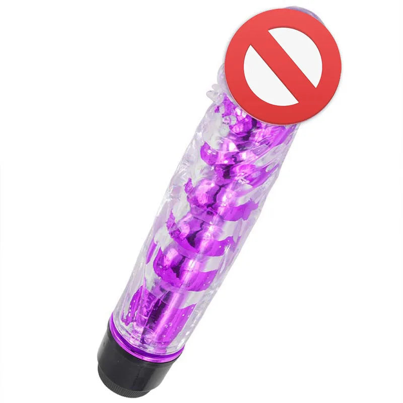 1PCS Personal Sex Stick Crystal Jelly Vibe Dildo Vibrator G-Spot Clitoris Stimulator Vibrator Masturbator Sex Toys for Women