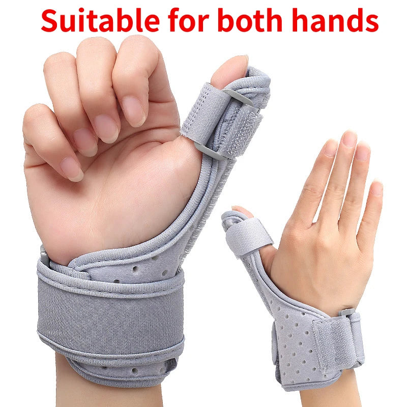 1PCS Thumb Finger Fixation Strap Fixed Belt Wrist Sprain Strap Hand Joint Rehabilitation Compression Exercise Practice Guard