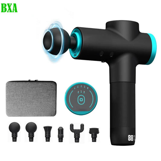 Body Relaxation Fascial Gun Fitness Muscle Relaxation New M2B LCD Display Massage Gun Professional Deep Muscle Massager