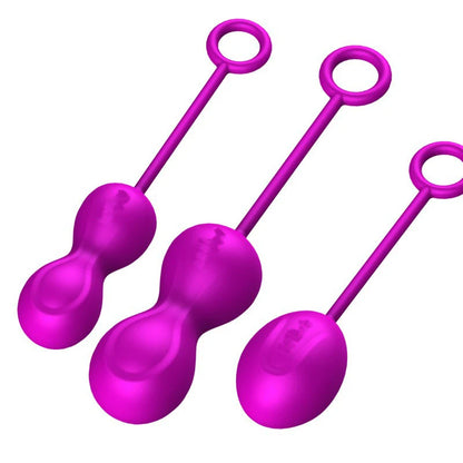 3In1 Kegel Balls Vaginal Tighten Exercise Machine Vibrator Silicone Smart Ball Gaginal Muscle Trainer Sex Toys for Women