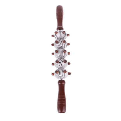 Wooden Full Body Massage Stick Roller Massager tool Reflexology Hand Foot Therapy